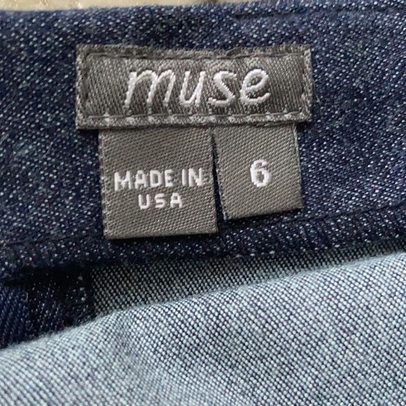 Muse beaded strap jean dress - Picture 7 of 15